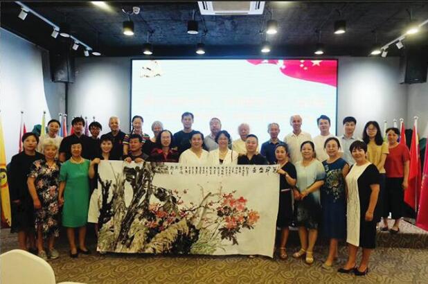 大美中华，朝圣敦煌，翰墨至善书画艺术雅集活动在京举行